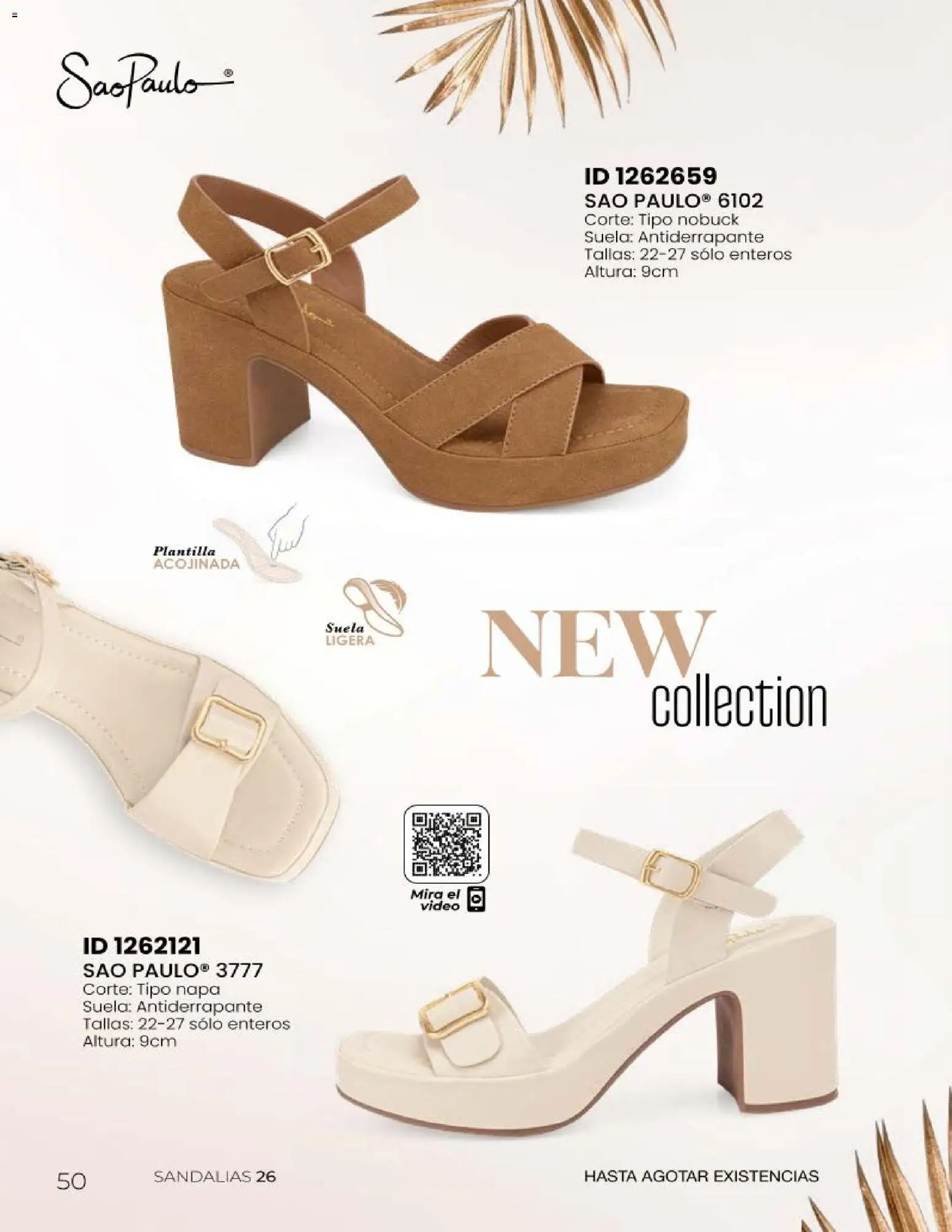 Nuevas ofertas de Price Shoes válidas en toda la República Mexicana desde el 23/06/2026. ¡Encuentra las mejores ofertas en Price Shoes catálogo Sandalias 2026! | Página: 50 | Productos: Sandalias, Video