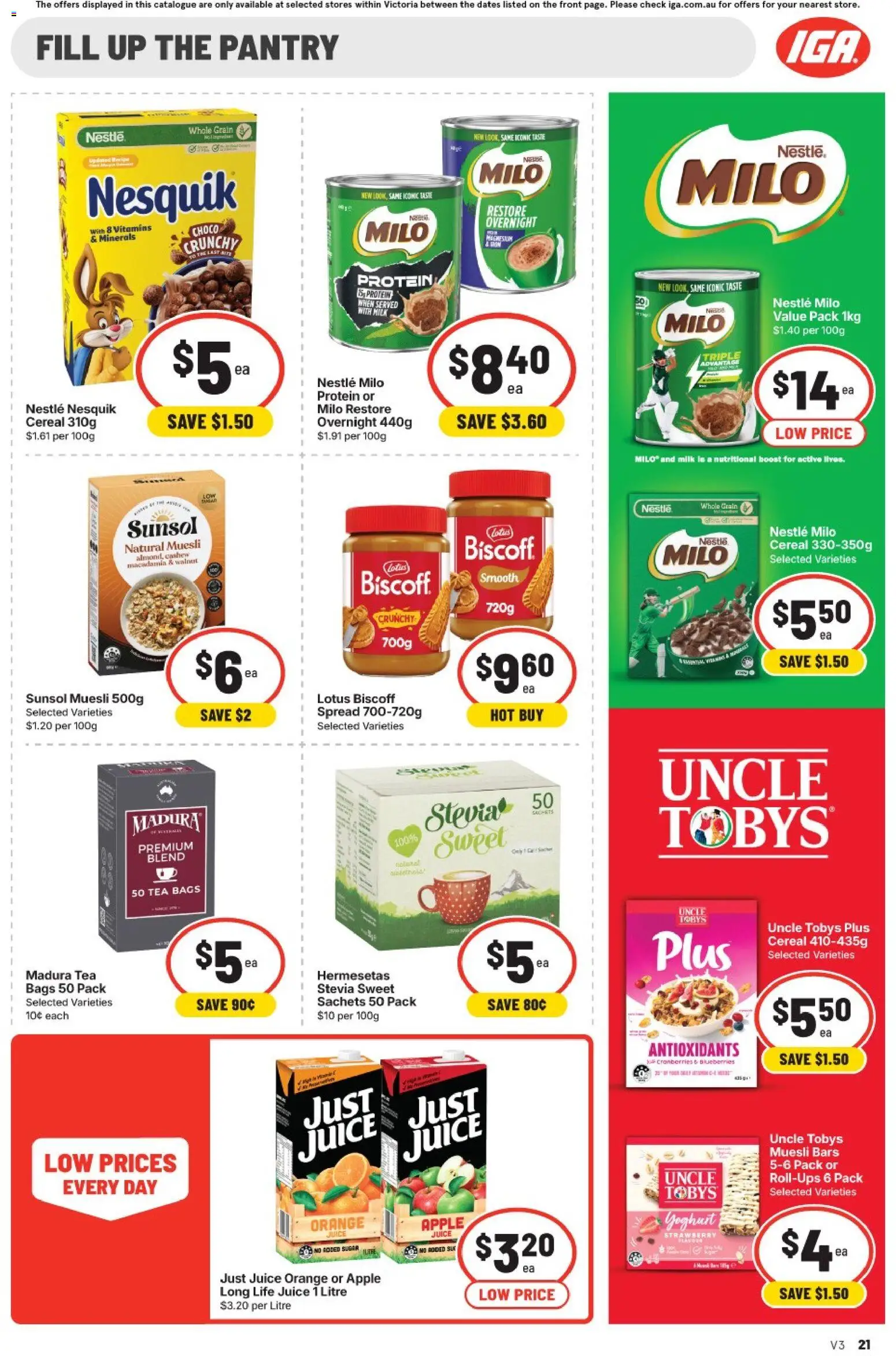 IGA catalogue - valid from 30/09/2026 | Page: 27 | Products: Milk, Protein, Cereal, Spread