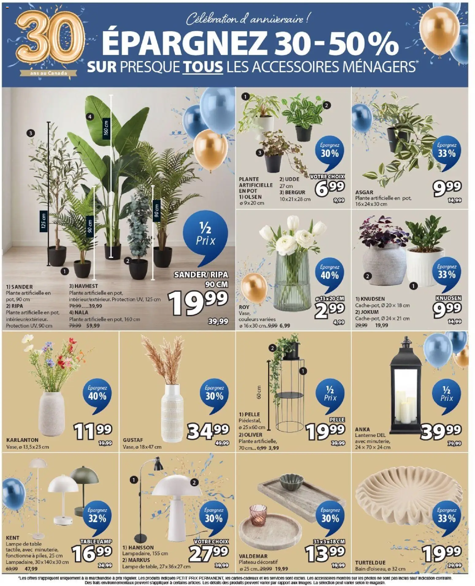 JYSK flyer valid from Sep 24, 2026 | Page: 19 | Products: Table lamp, Table, Lamp