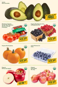 Preview of Sprouts weekly ads valid from 09/23/2026 | Page: 5 | Products: Raspberries, Tomatoes, Blueberries, Bag