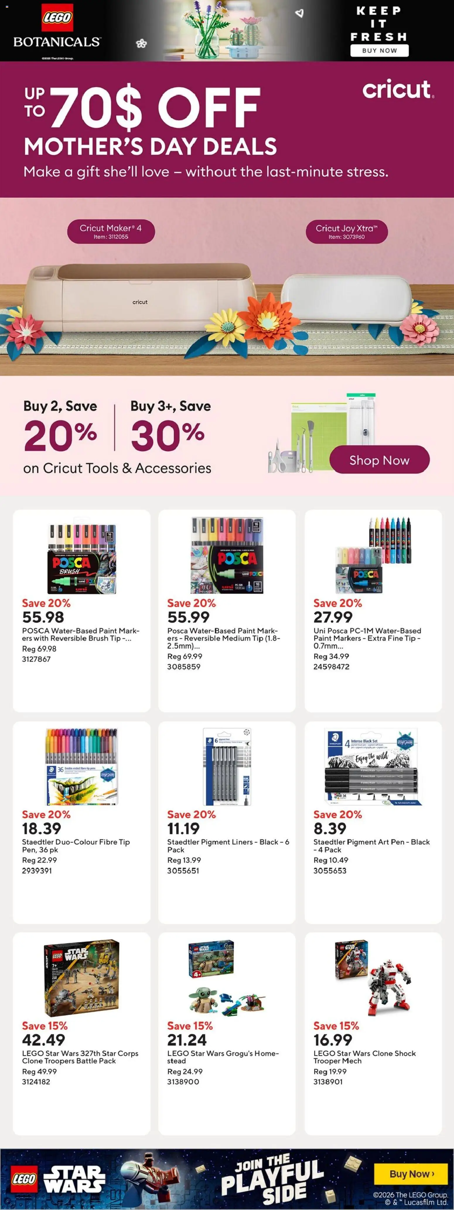 Staples flyer valid from 01.05.2026 | Page: 14 | Products: Brush