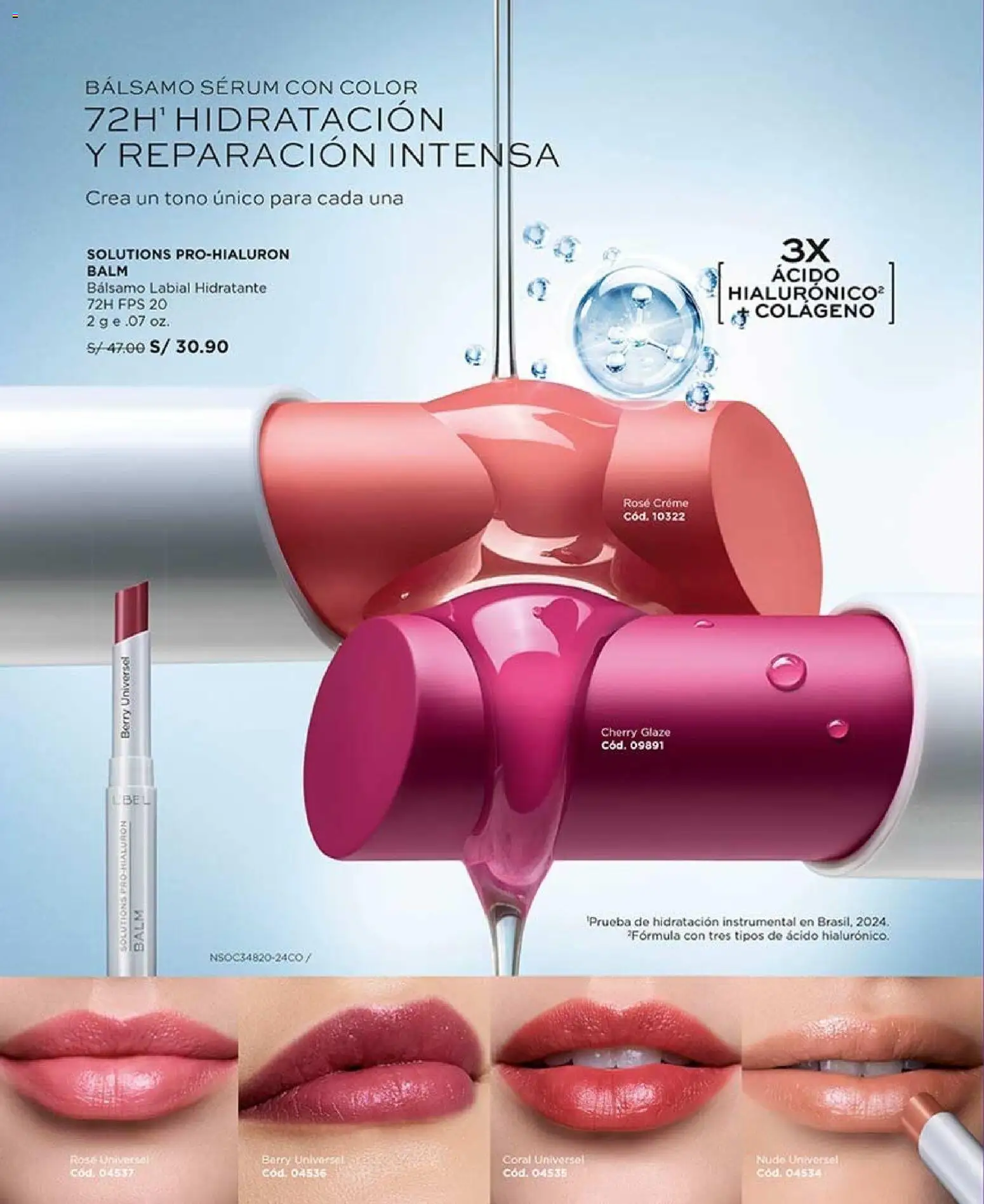 Catálogo L'Bel válido desde 11/07/2026 | Página: 22 | Productos: Bálsamo labial