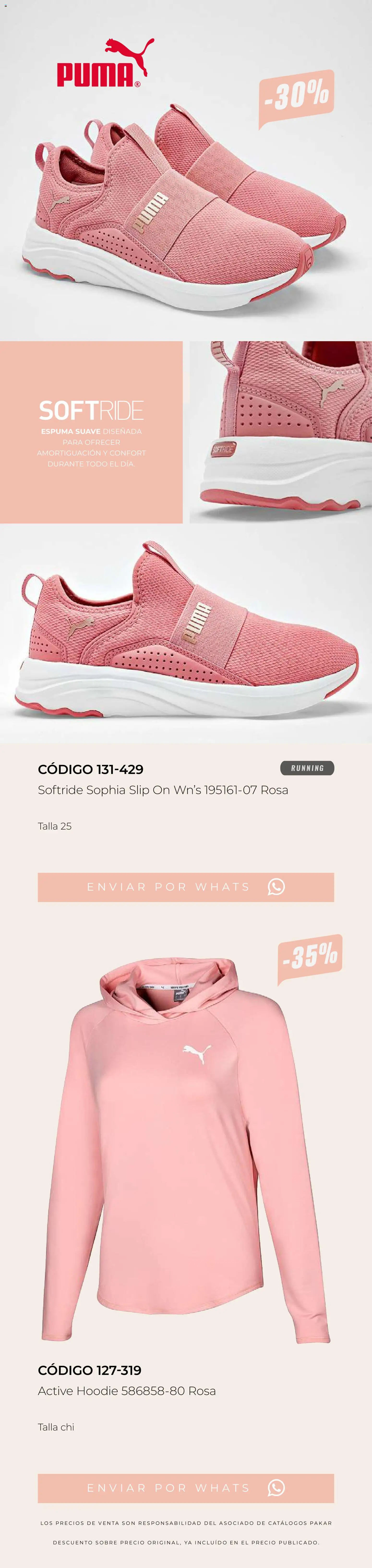 Nuevas ofertas de SC Pakar válidas en toda la República Mexicana desde el 13.03.2026. ¡Encuentra las mejores ofertas en SC Pakar catálogo Últimos pares premium ! | Página: 40 | Productos: Espuma, Sobre