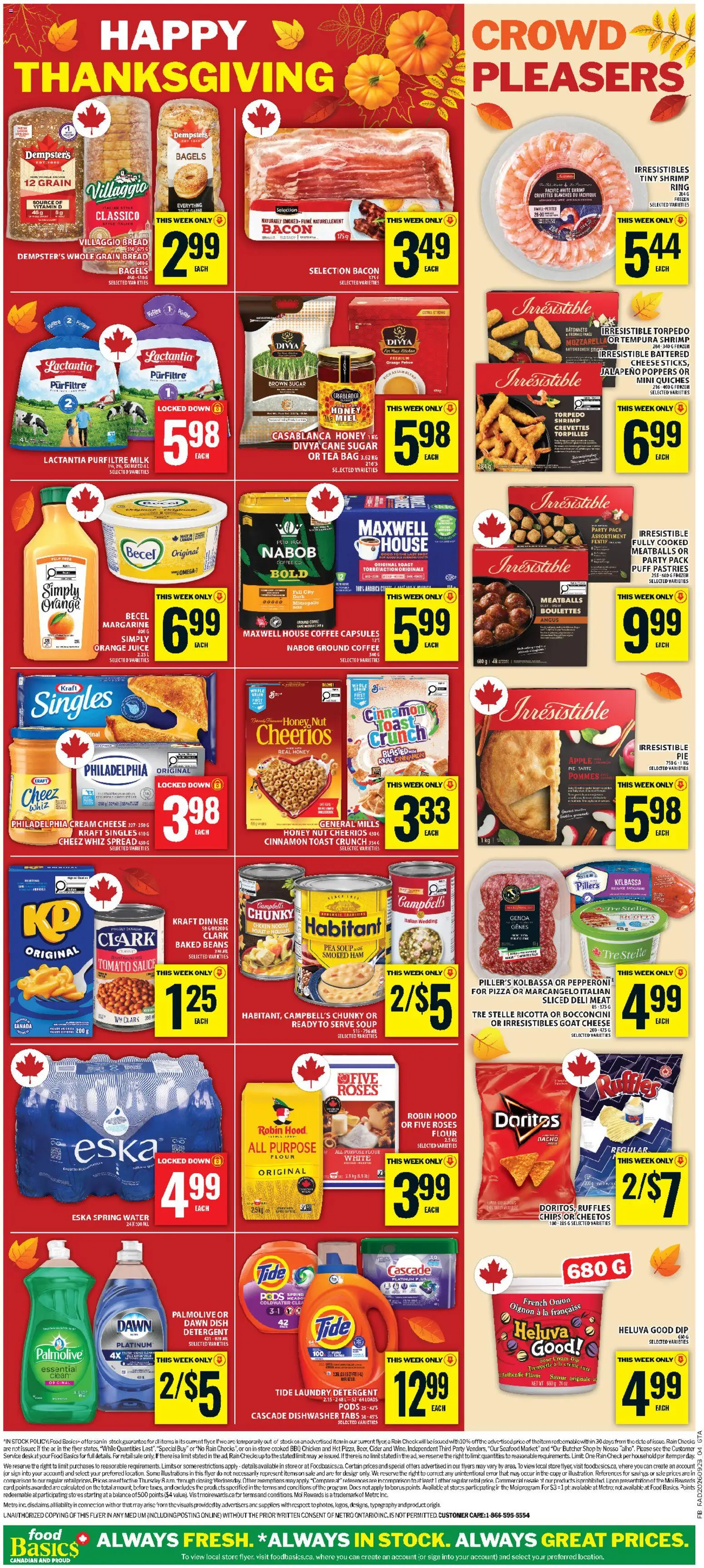 Food Basics flyer valid from Oct 1, 2026 | Page: 2