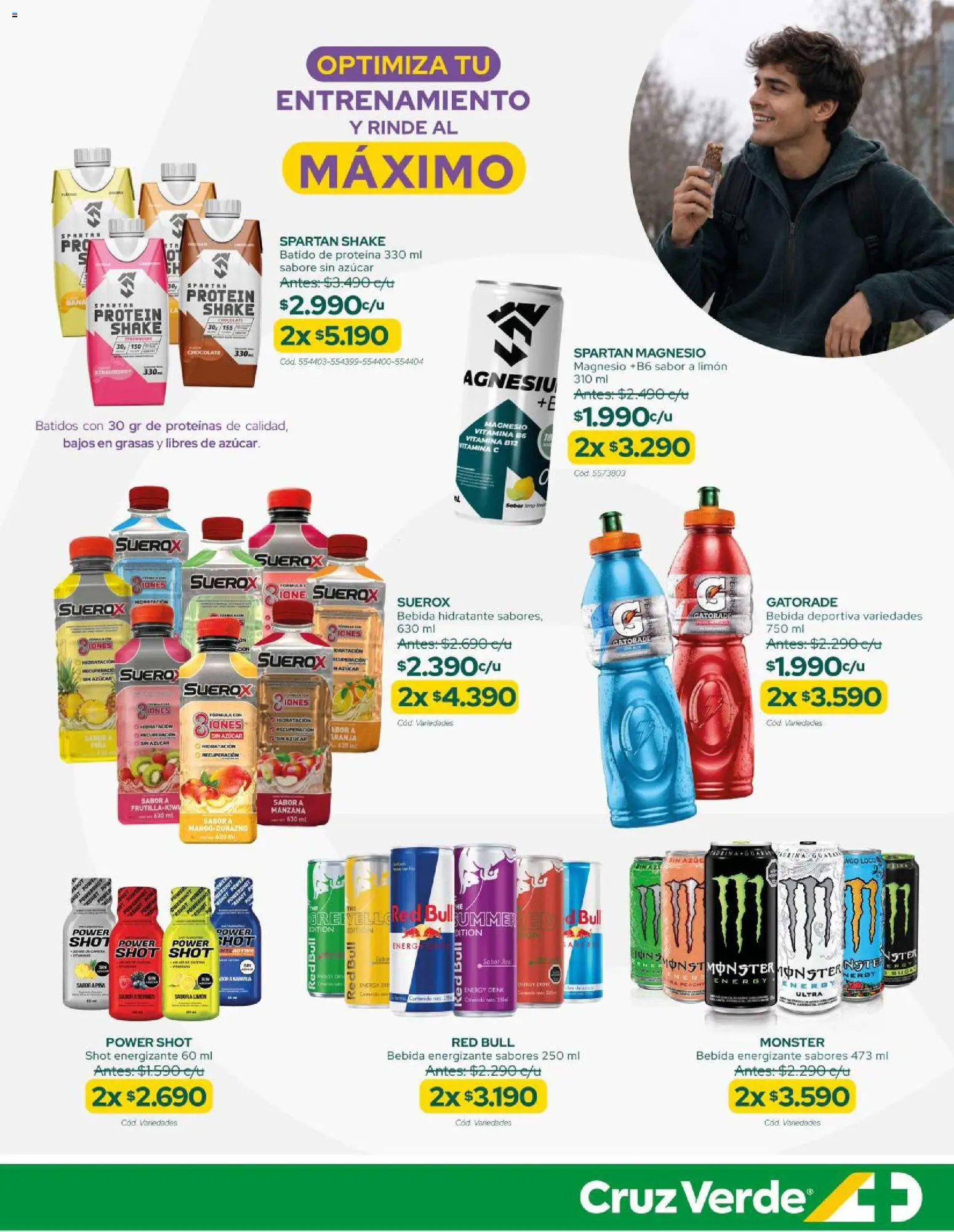 Cruz Verde - Bebestibles y Snacks │ válido desde el 31.07.2026 | Página: 3 | Productos: Manzana, Limón, Chocolate, Azucar