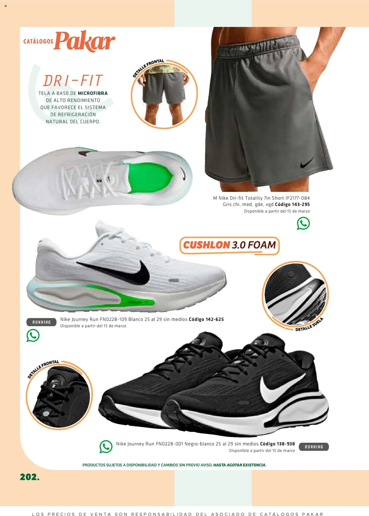 Nuevas ofertas de SC Pakar válidas en toda la República Mexicana desde el 27/02/2026. ¡Encuentra las mejores ofertas en SC Pakar catálogo Premium Men Tomo 1! | Página: 202 | Productos: Short