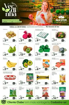 Master ofertas do Dia - Pré-Visualização do folheto da loja Master, válido de 28/07/2026 | Página: 1