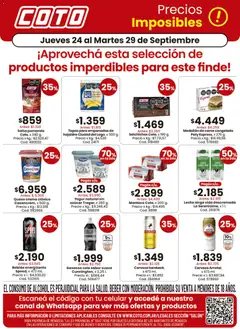 Vista previa Coto - Productos Motivo 2 válido desde el 24/09/2026