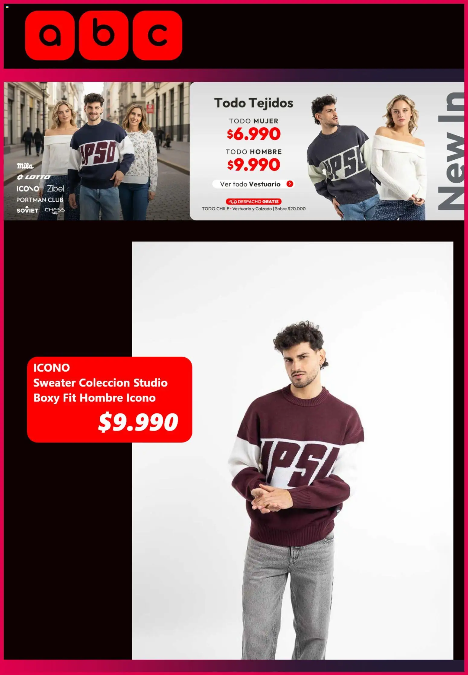 ABC Ofertas │ válido desde el 24.08.2026 | Página: 2 | Productos: Sweater, Sobre