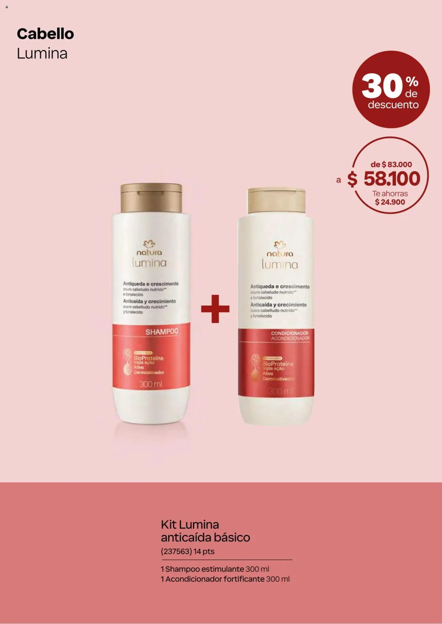 Catálogo Natura Ciclo12 │ válido desde el 04/08/2026 | Página: 3 | Productos: Shampoo, Acondicionador, Té