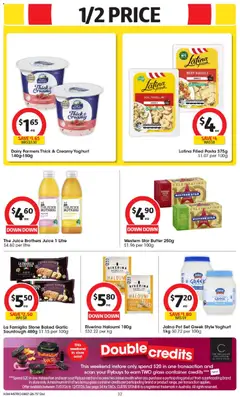 Preview of Coles catalogue - valid from 08/07/2026 | Page: 32 | Products: Dairy, Cheese, Pasta, Garlic