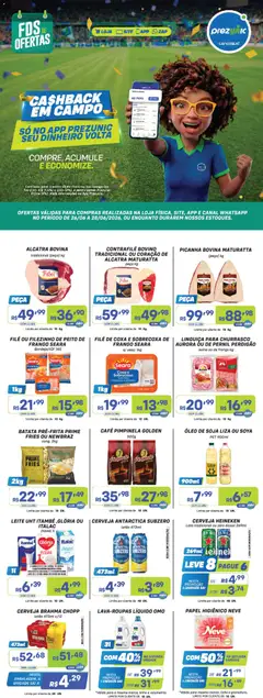 Prezunic ofertas - Pré-Visualização do folheto da loja Prezunic, válido de 26/06/2026 | Página: 1 | Produtos: Pernil, Leite, Óleo, Heineken