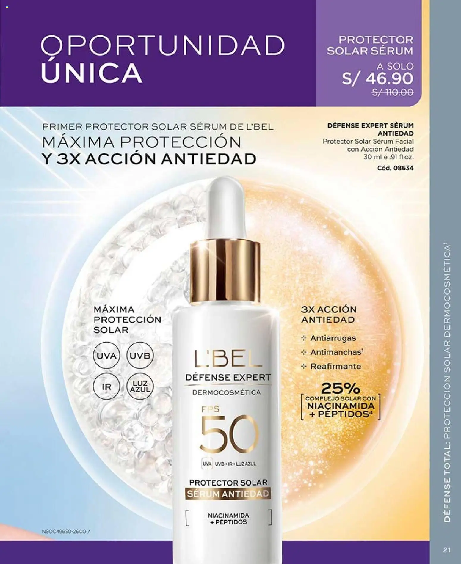 Catálogo L'Bel válido desde 02/08/2026 | Página: 21 | Productos: Protector solar