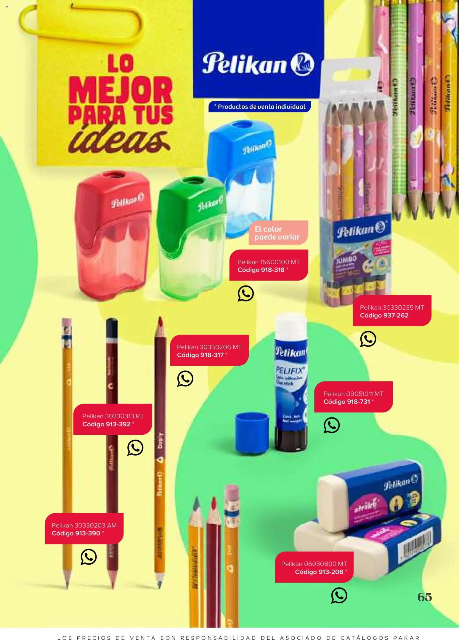 Nuevas ofertas de SC Pakar válidas en toda la República Mexicana desde el 31/07/2026. ¡Encuentra las mejores ofertas en SC Pakar catálogo Niño! | Página: 65