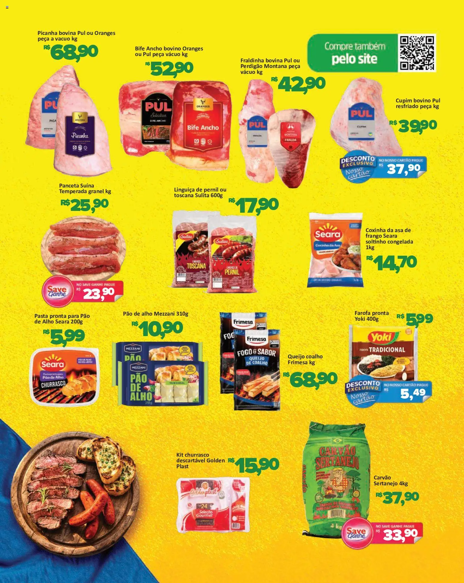 Savegnago Folheto - válido de 24/06/2026 | Página: 10 | Produtos: Alho, Pao de alho, Picanha, Pasta