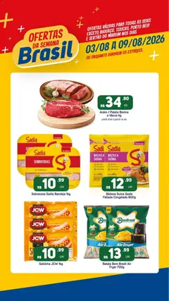 Brasil Atacadista - Ofertas da semana - Pré-Visualização do folheto da loja Brasil Atacadista, válido de 03/08/2026
