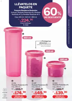 Vista previa de Tupperware catálogo, nuevo folleto de la tienda, válido en México a partir del 13/07/2026 | Página: 71 | Productos: Modular, Despensa