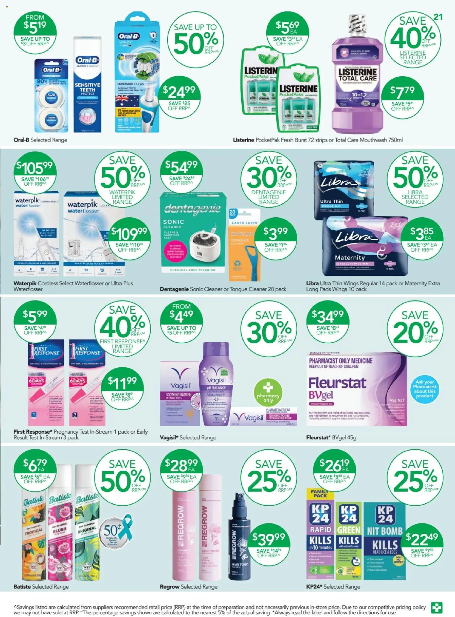 Terry White catalogue - valid from 09/07/2026 | Page: 22 | Products: Blush, Cleaner, Mouthwash, Cream