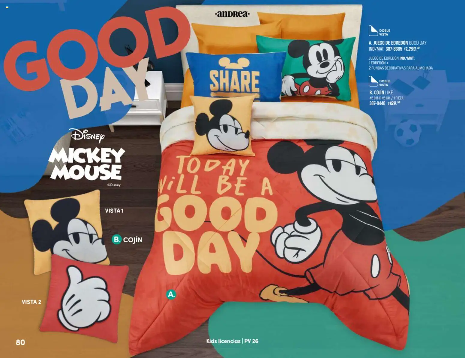 Nuevas ofertas de Andrea válidas en toda la República Mexicana desde el 25/01/2026. ¡Encuentra las mejores ofertas en Andrea catálogo Home! | Página: 80 | Productos: Mouse, Juego, Almohada