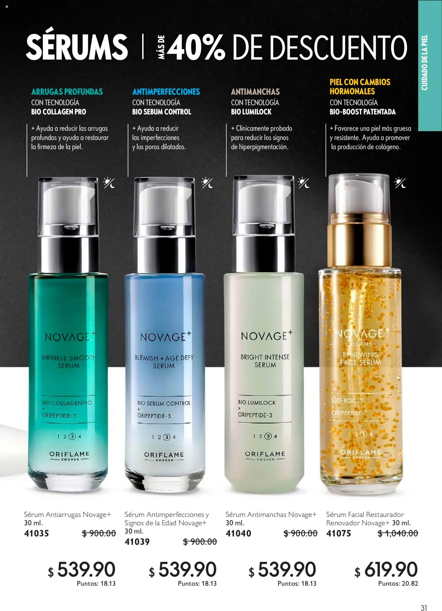 Nuevas ofertas de Oriflame válidas en toda la República Mexicana desde el 03/10/2026. ¡Encuentra las mejores ofertas en Oriflame campaña 14 2026! | Página: 31