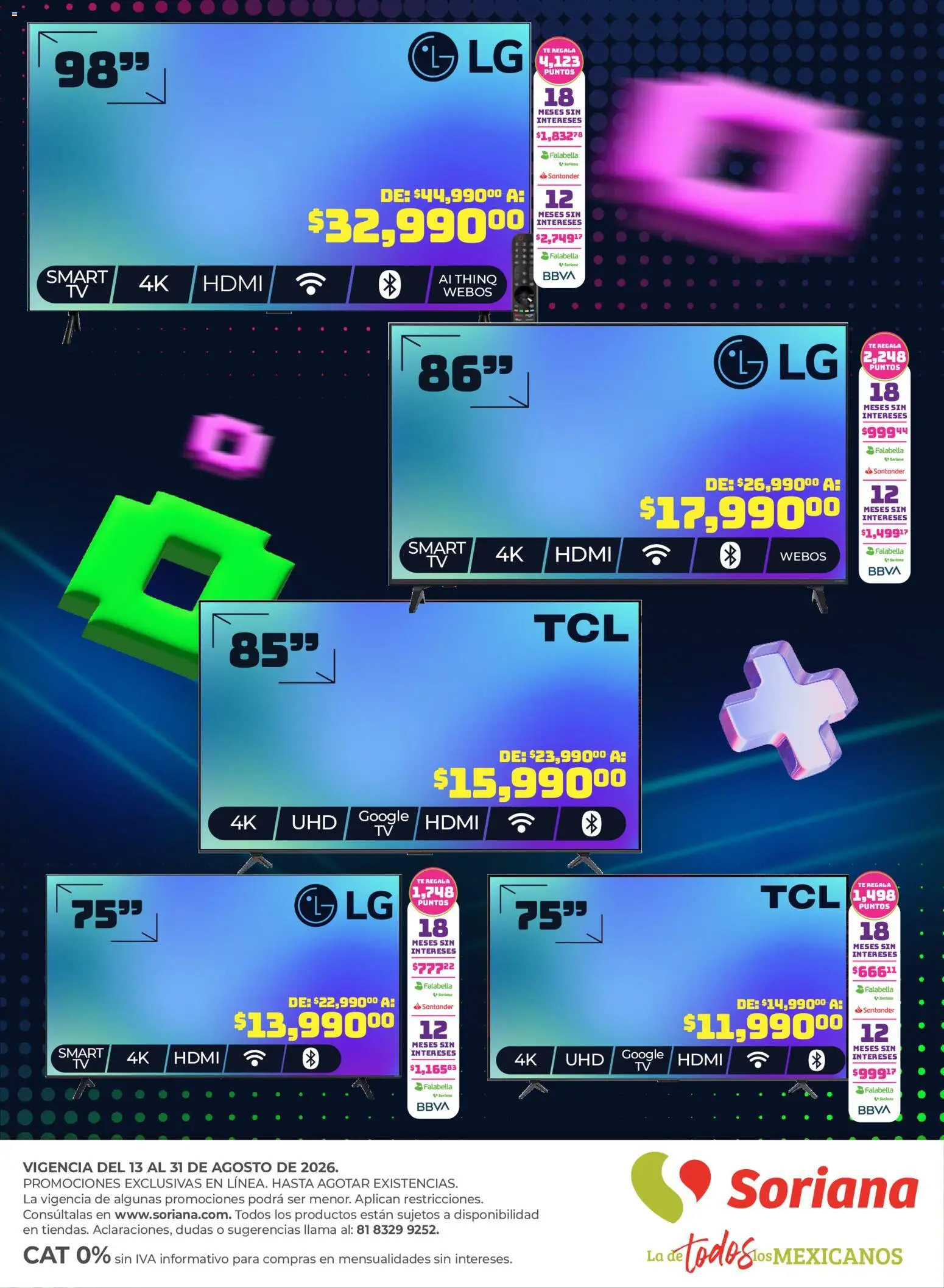 Nuevas ofertas de Soriana válidas en toda la República Mexicana desde el 13/08/2026. ¡Encuentra las mejores ofertas en Soriana Central Gamer Exclusivo en línea! | Página: 10 | Productos: Té