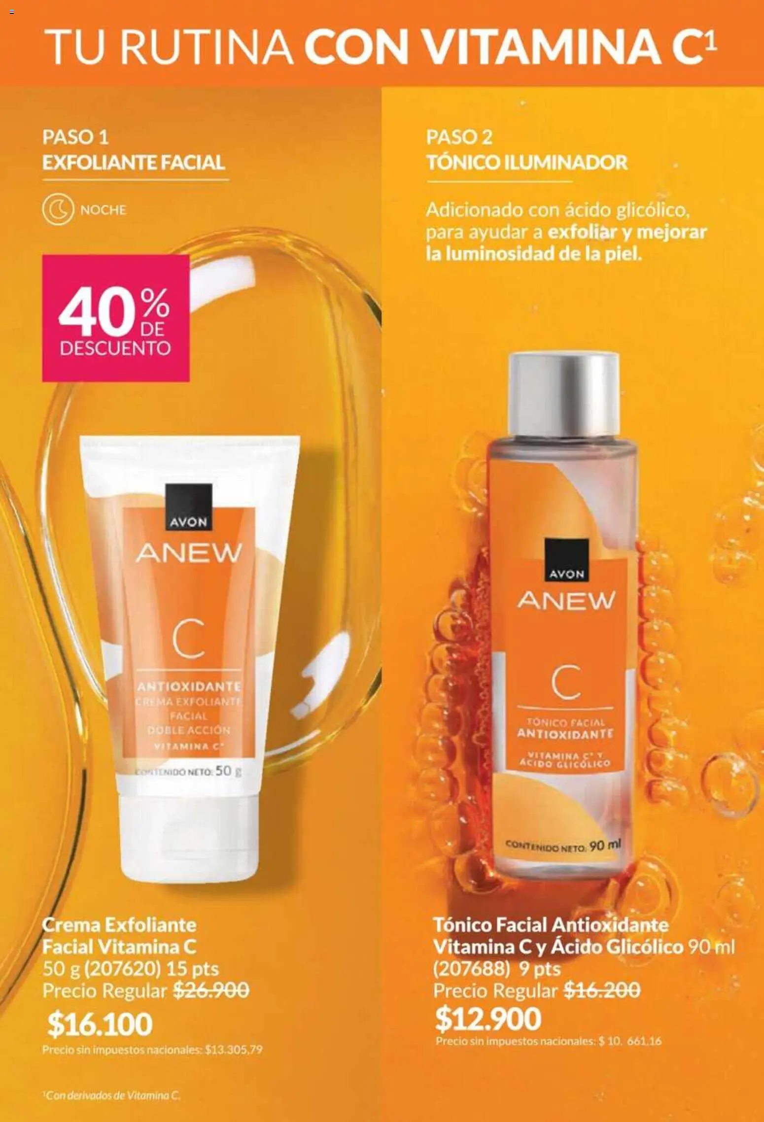 Catálogo AVON Campaña 5/2026 │ válido desde el 01.05.2026 | Página: 128 | Productos: Iluminador, Exfoliante facial, Crema