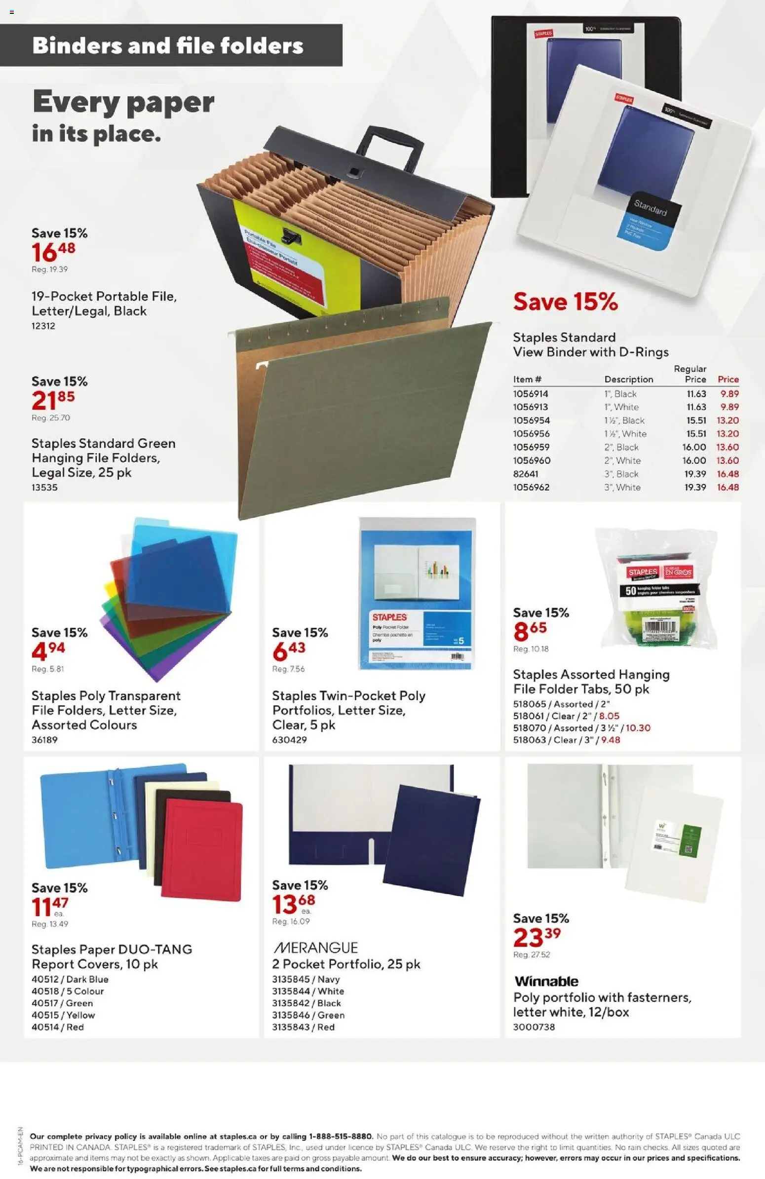 Staples flyer valid from 01.05.2026 | Page: 16