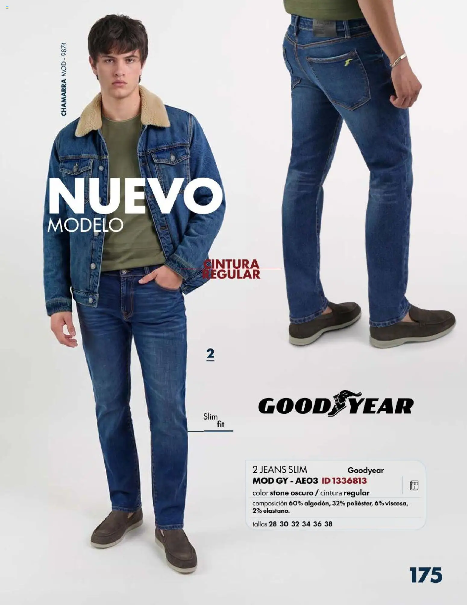 Nuevas ofertas de Price Shoes válidas en toda la República Mexicana desde el 03/08/2026. ¡Encuentra las mejores ofertas en Price Shoes catálogo Jeans! | Página: 175 | Productos: Chamarra