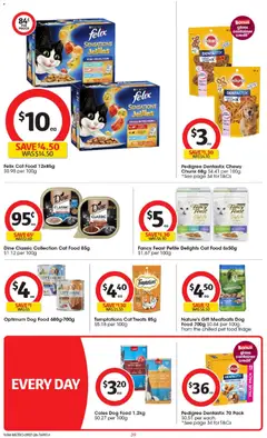 Preview of Coles catalogue - valid from 29/07/2026 | Page: 39 | Products: Cheese, Fish, Dog food, Vegetables