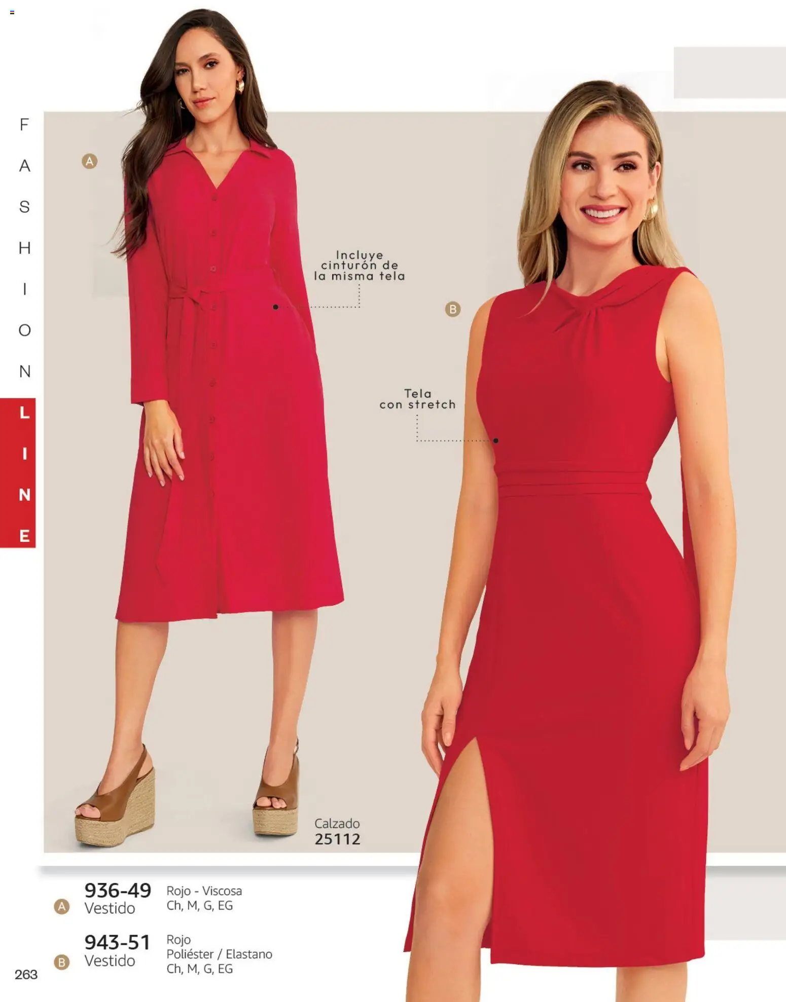 Nuevas ofertas de Cklass válidas en toda la República Mexicana desde el 08/07/2026. ¡Encuentra las mejores ofertas en Cklass catálogo Otoño Invierno! | Página: 266 | Productos: Cinturón, Vestido