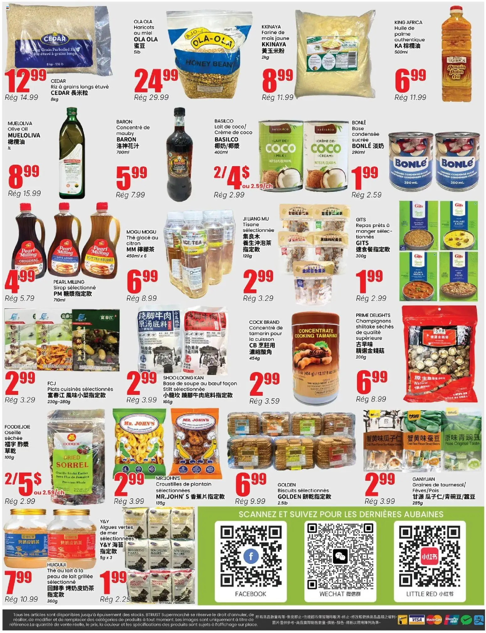 Btrust Supermarket flyer valid from Sep 24, 2026 | Page: 4 | Products: Tea, Honey, Biscuits, Olive oil