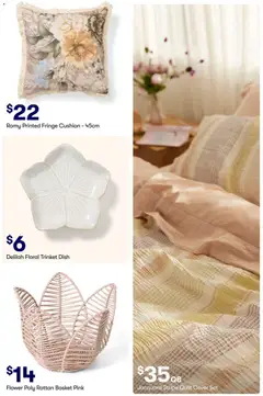 Preview of Big W Catalogue - New Season: Spring / Summer - valid from 24/08/2026 | Page: 36 | Products: Cushion, Basket, Floral