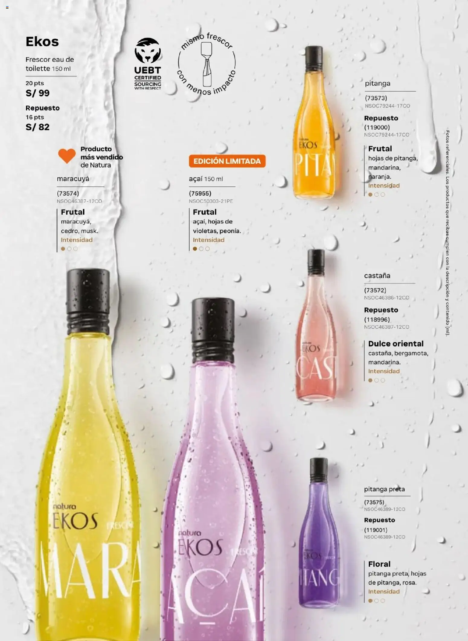 Catálogo Natura válido desde 24.05.2026 | Página: 48 | Productos: EAU de Toilette
