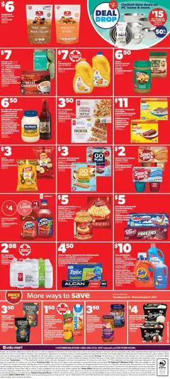 Preview of Valu Mart weekly flyer from shop Valu Mart valid from Jun 25, 2026 | Page: 3 | Products: PC, Freezer, Milk, Butter