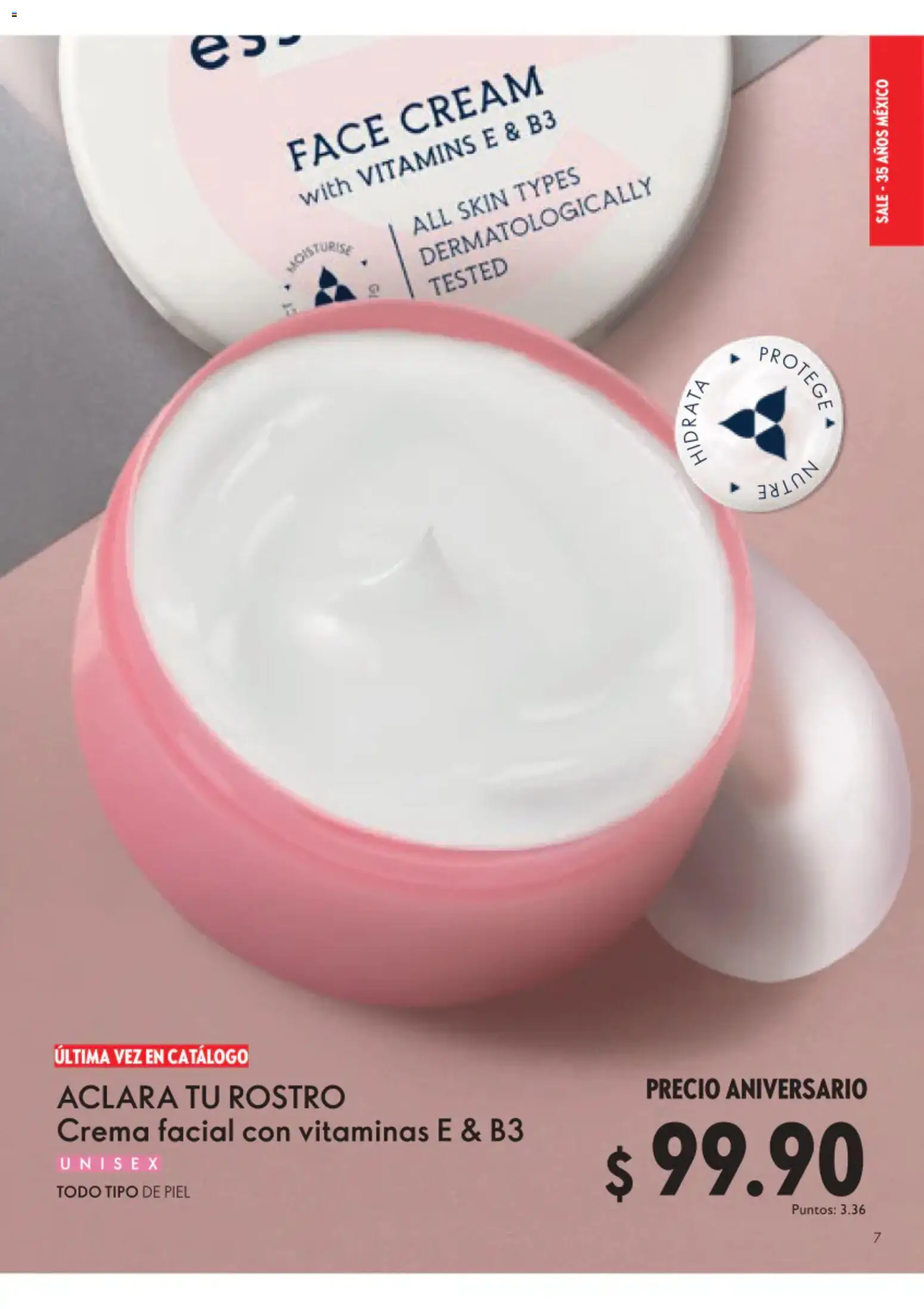 Nuevas ofertas de Oriflame válidas en toda la República Mexicana desde el 01/08/2026. ¡Encuentra las mejores ofertas en Oriflame campaña 11 2026! | Página: 7 | Productos: Crema, Vitaminas