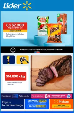Lider Ofertas válido desde el 14.07.2026