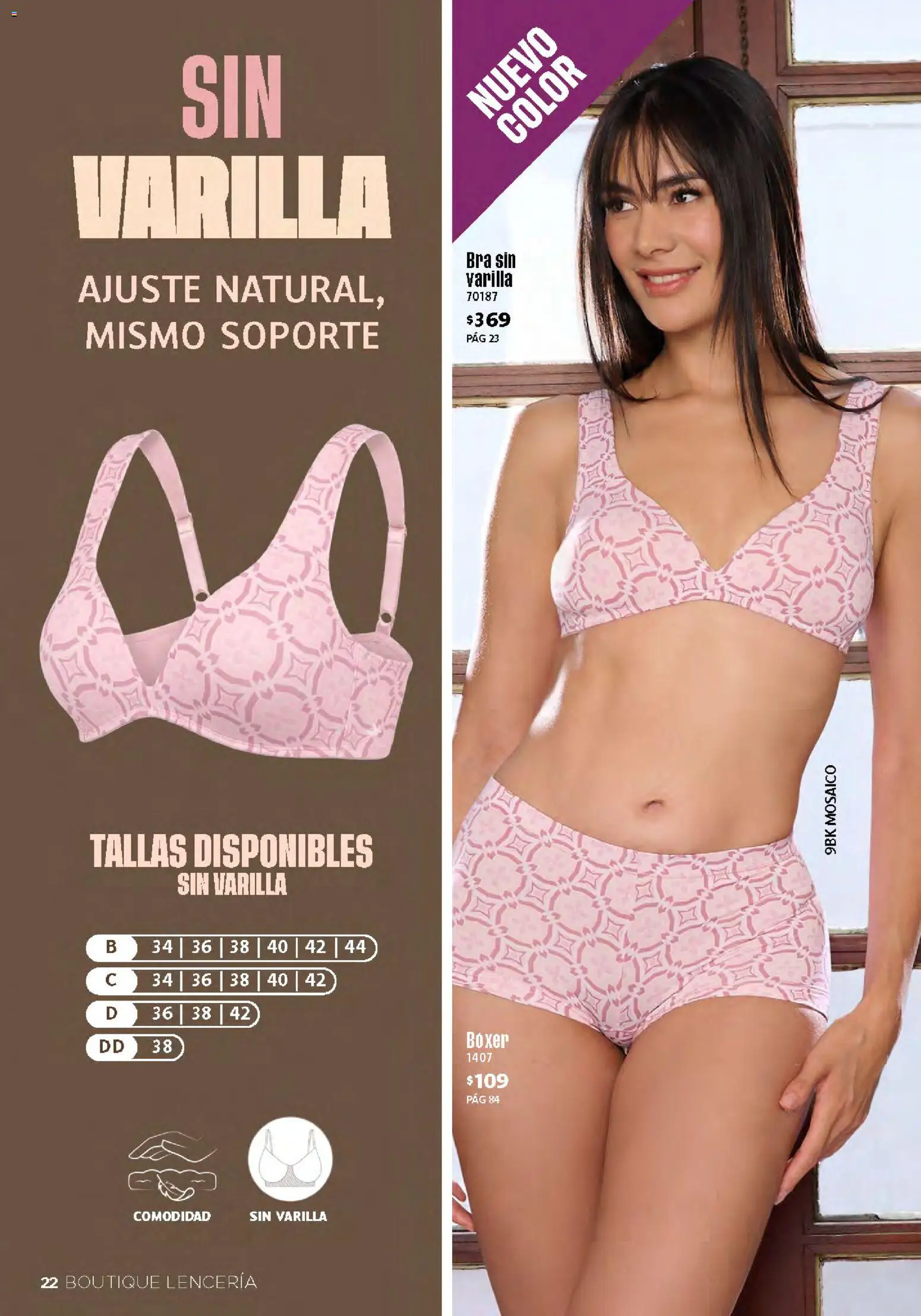 Nuevas ofertas de Ilusión válidas en toda la República Mexicana desde el 01/09/2026. ¡Encuentra las mejores ofertas en Ilusión catálogo Otoño! | Página: 24 | Productos: Lenceria
