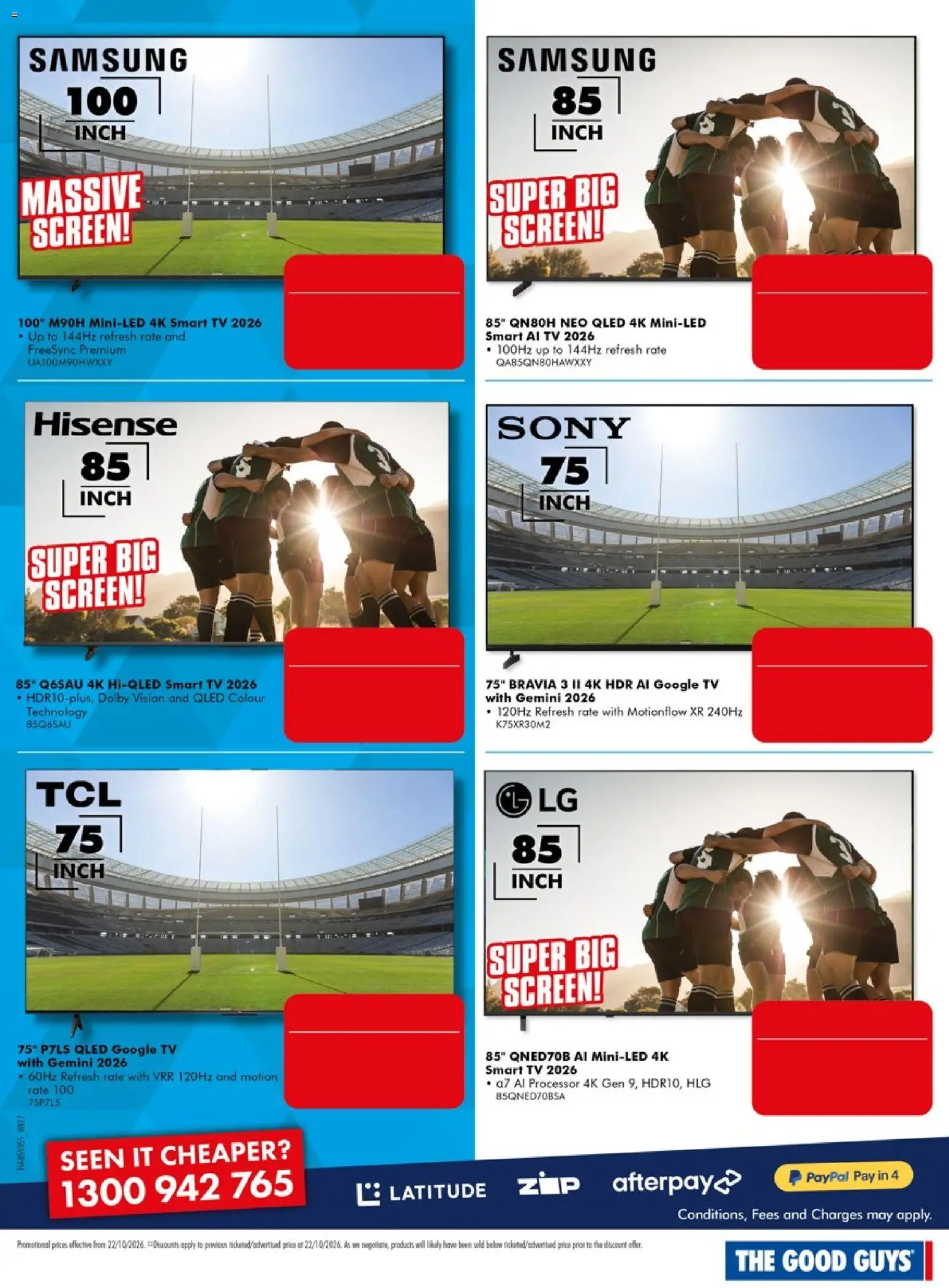 The Good Guys catalogue - valid from 22/10/2026 | Page: 4