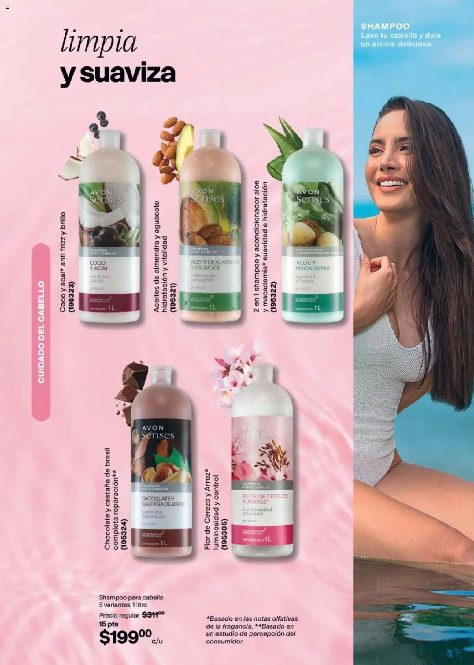 Nuevas ofertas de AVON válidas en toda la República Mexicana desde el 21/08/2026. ¡Encuentra las mejores ofertas en AVON campaña 13 2026! | Página: 156 | Productos: Aceite, Aguacate, Arroz, Acondicionador
