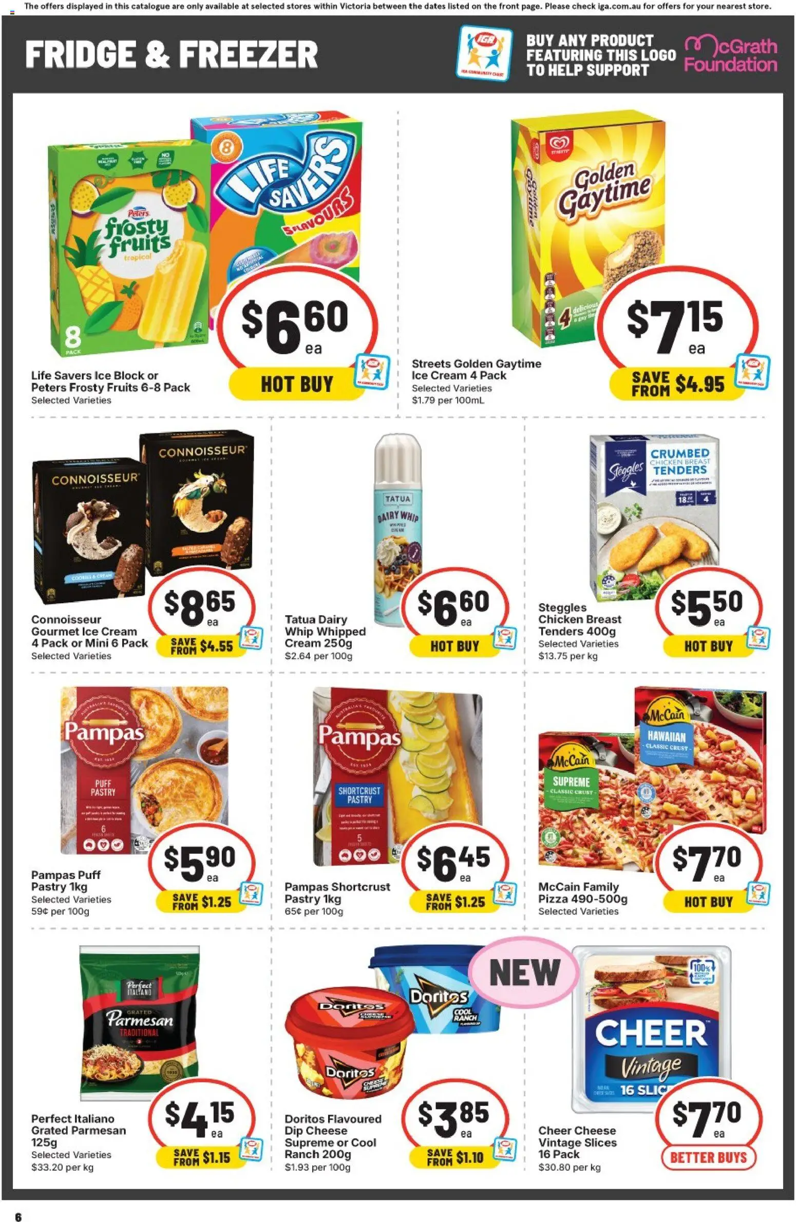IGA catalogue - valid from 23/09/2026 | Page: 6 | Products: Oats, Sachets, Sugar, Garlic