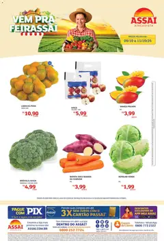 Assaí Atacadista ofertas - SP - Pré-Visualização do folheto da loja Assaí Atacadista, válido de 09/10/2026