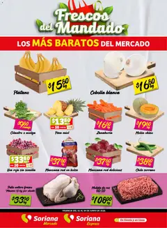 Vista previa de Soriana Frescos del Mandado Mercado: Nuevo León, nuevo folleto de la tienda, válido en México a partir del 02.06.2026