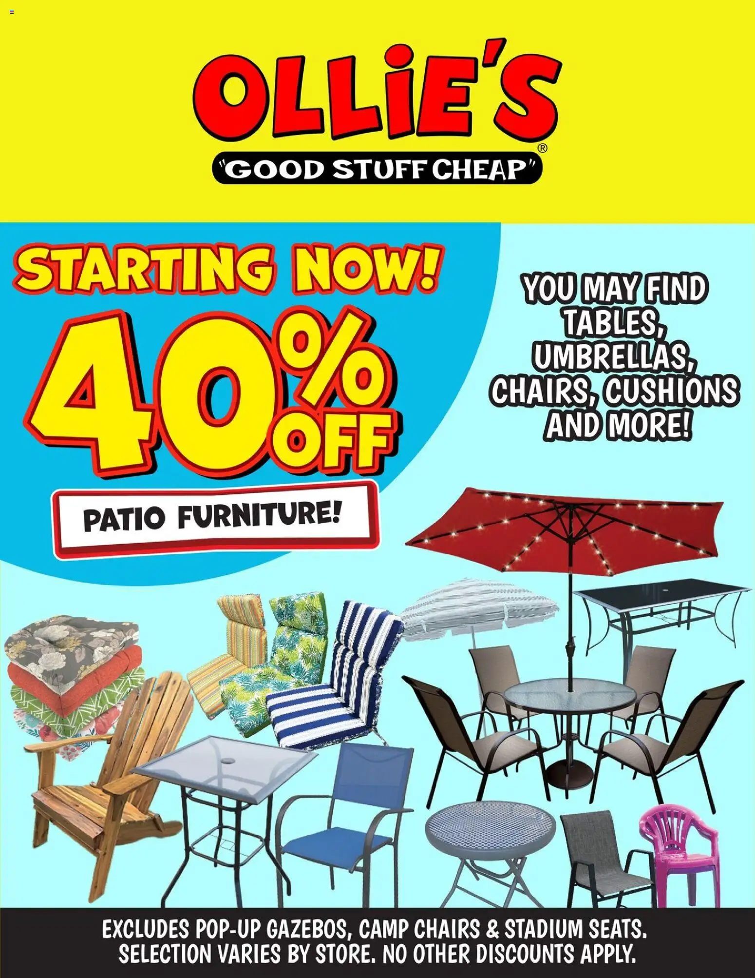 Ollie's Weekly Ad - valid from 08/04/2026 | Page: 1