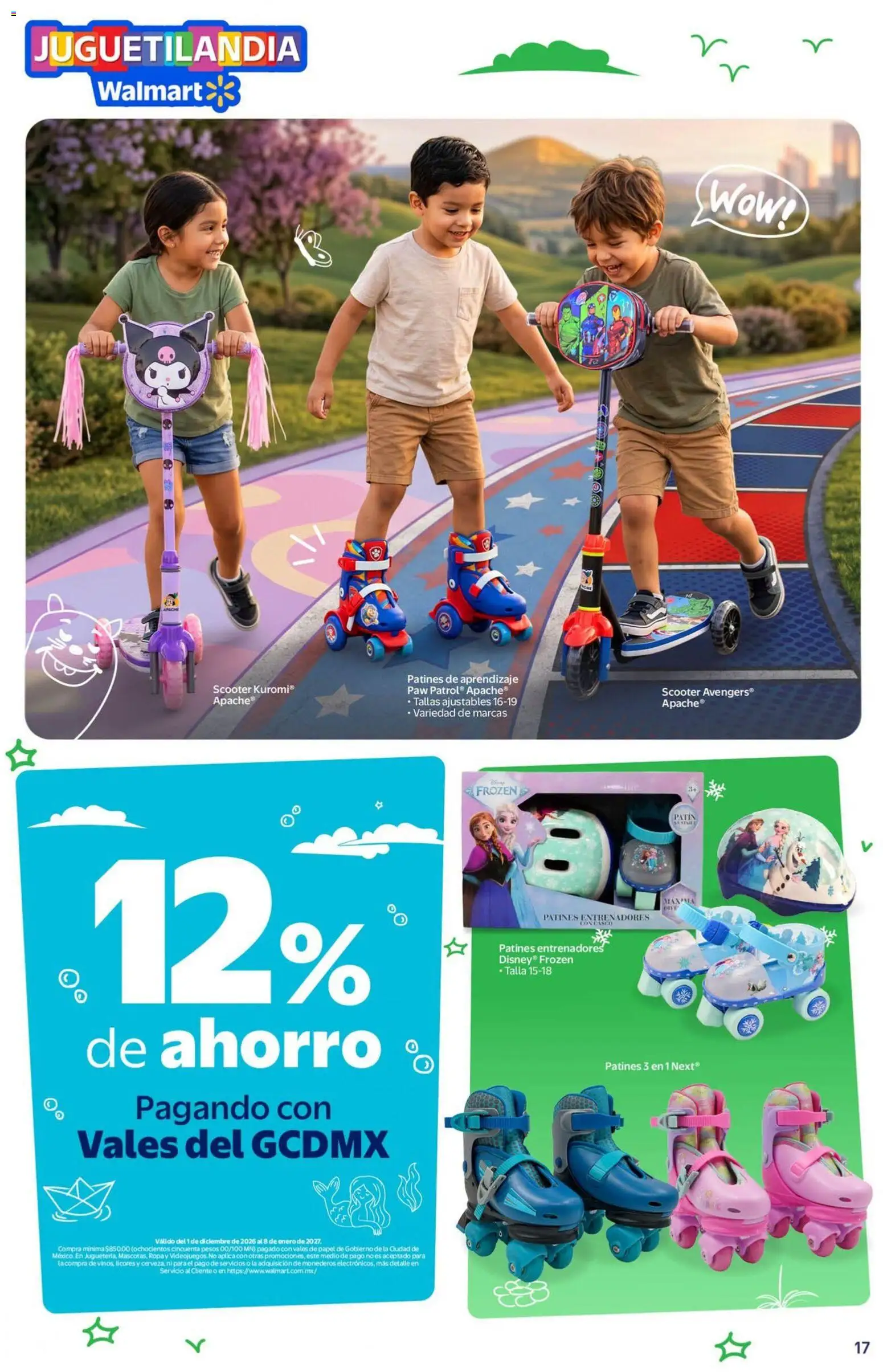 Nuevas ofertas de Walmart válidas en toda la República Mexicana desde el 16/10/2026. ¡Encuentra las mejores ofertas en Walmart folleto Juguetilandia! | Página: 15