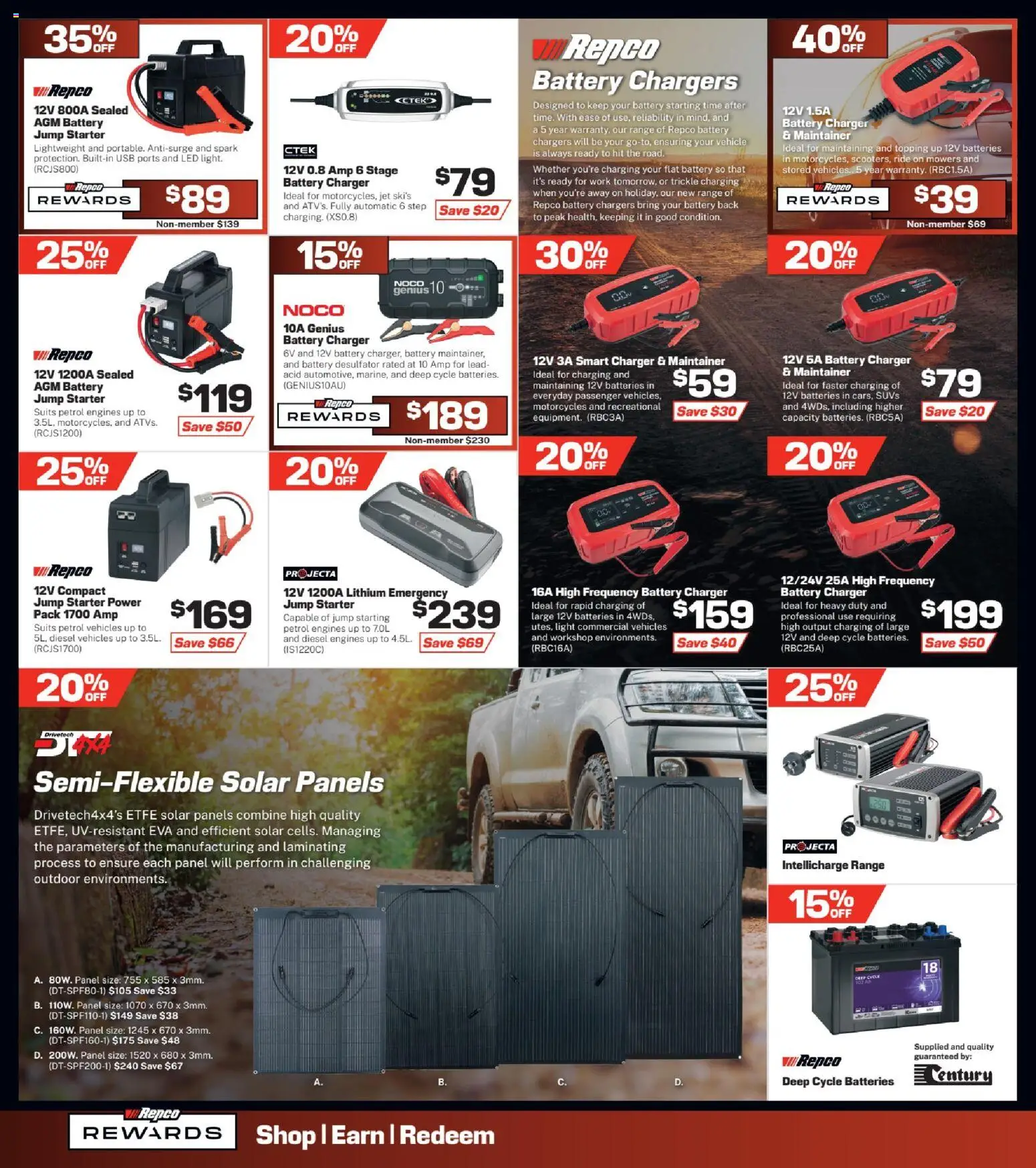 Repco catalogue - valid from 06.05.2026 | Page: 4 | Products: Battery, Light, Batteries, Usb
