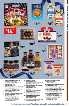 Preview of Aldi catalogue - valid from 23/08/2026 | Page: 3 | Products: Meat, Steak, Beans, Grill