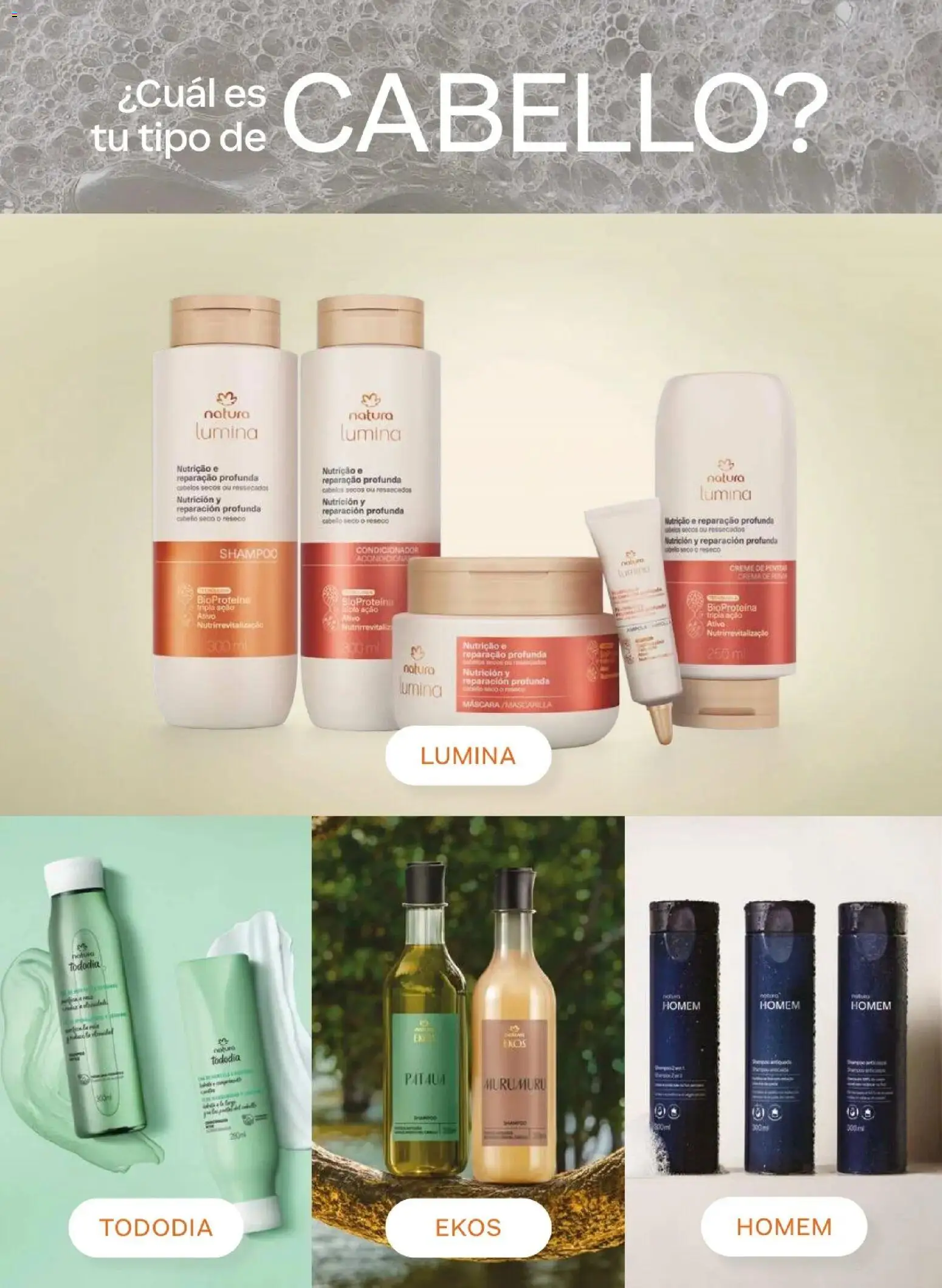 Catálogo Natura válido desde 05.05.2026 | Página: 123 | Productos: Máscara, Shampoo