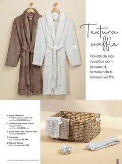 Zaffari ofertas marchand Inverno - Pré-Visualização do folheto da loja Zaffari, válido de 06/05/2026 | Página: 33 | Produtos: Cesta, Algodão, Roupão