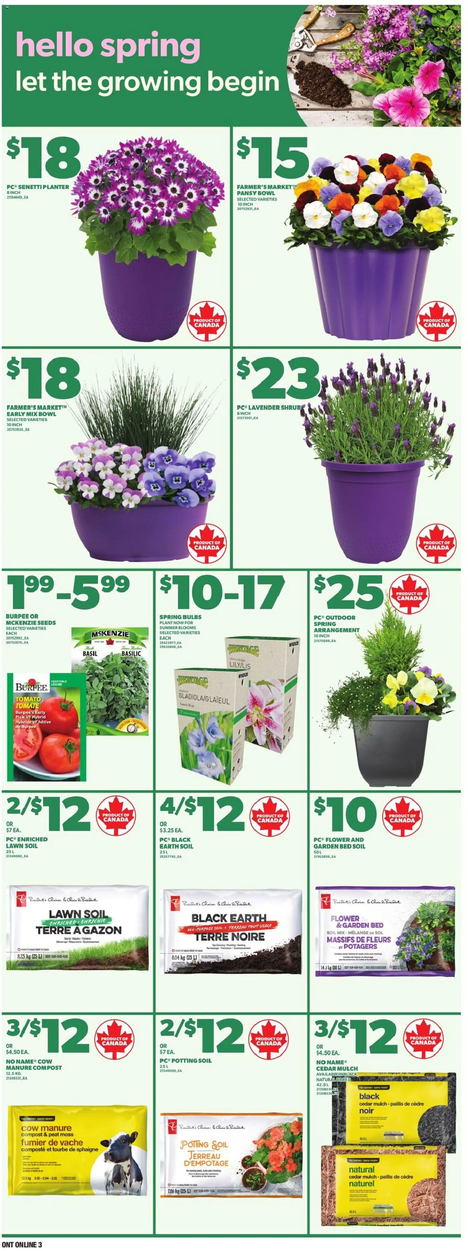 Loblaws flyer valid from 16.04.2026 | Page: 13 | Products: Bed, Chair