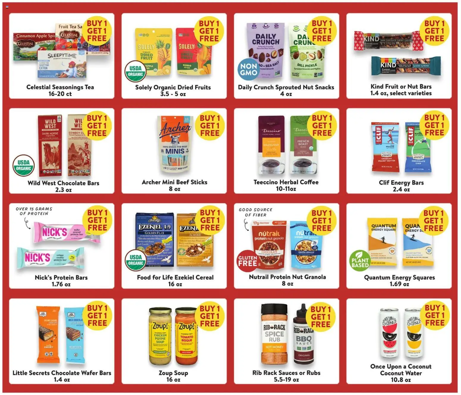 Fresh Thyme Weekly Ad - valid from 09/30/2026 | Page: 4 | Products: Butter, Seasonings, Fruits, Cereal